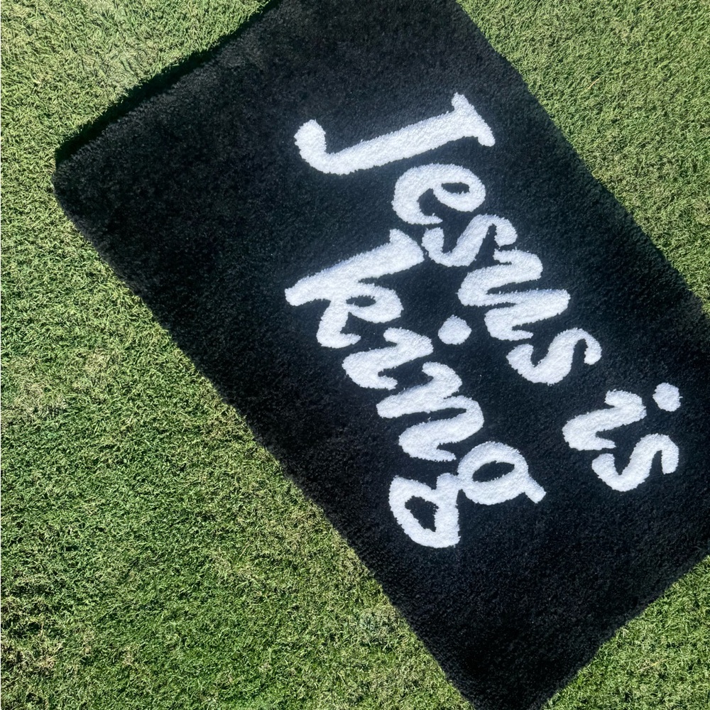 Hand stitched with carpet machine (this not printed)